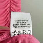 Majorelle Tabitha Ruched Mesh Midi Dress in Bubblegum Pink - Size Medium Photo 8