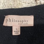 Philosophy  Republic Clothing Black Sweater- Women’s size Large‎ Photo 2