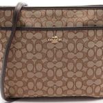 Coach  Signature Brown Crossbody Bag Photo 0
