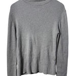 Faded Glory  Women XL Grey Ribbed Turtleneck Long Sleeve Knit Sweater Casual Photo 0