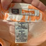 Faded Glory NWT  Y2K Orange Floral Jean Skirt size 6 Photo 1