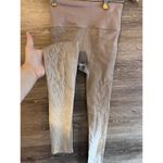 Varley  Dover Sz XS Legging laser cut ombre seamless white beige Photo 2