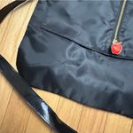 Apple Bottoms Vintage Black Shoulder Zipper Pouch/Bag Photo 9