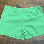 Ralph Lauren  Sport Chino Shorts Womens 14 Green Classic Mid Rise 5" Inseam Photo 1