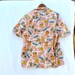 Ted Baker  LONDON | UDON SHORT SLEEVE STRETCH BUTTON UP ROMAN HOLIDAY SHIRT XXL Photo 5
