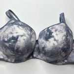Cacique  Grey White Lined Balconette Bra 44F 44DDD Photo 1