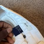 Madewell  White Denim Cuffed Shorts SIZE 26 Photo 2