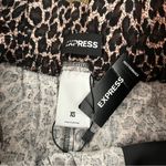EXPRESS Rocky Barnes x  Leopard Print Shorts Photo 5