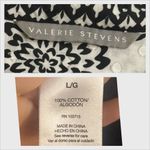 Valerie Stevens 🖤 Tunic Blouse Size Large Photo 3