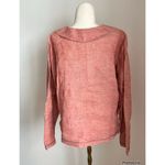 Flax  Jacket 100% Linen Peter Pan Collar Jacket New Photo 2