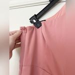 NBD Cressida One Shoulder Asymmetric Hem Gown Pink Photo 5
