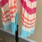 J.Crew Long Multi Color Stripe Scarf Photo 1