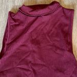 Free People Intimately Maroon Sleeveless Top Size XS/S Photo 5
