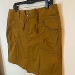 Athleta Tan Modi Skirt cotton blend with side pockets size 12 Photo 10