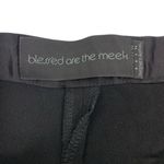 Blessed‎ Are The Meek Black Shorts 4 Dressy Pockets Tailored Photo 1