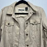 Liz Claiborne  Linen Cotton Sparkly Western Cowgirl Rodeo Womens Jacket Sz Medium Photo 3