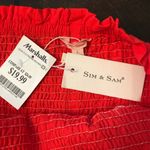 NWT Orange Smocked Knee Photo 5