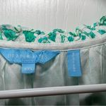 Draper James Flutter Sleeve Floral Dress Green Woodblock Floral Sz XXL Photo 3