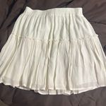 Francesca's Cream Skirt Photo 0