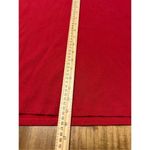 Burt’s Bees Baby Women's Red Thermal Long Sleeve Shirt Organic Cotton Size Large Photo 5