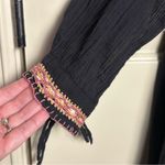 Antik Batik Black Boho Style Lova Dress Embroidered Maxi Size Small Euro 38 NWOT Photo 4