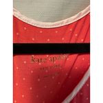 Kate Spade NWT  New York Polka Dot Knit Night Gown With Bows Size Large Pink Photo 1