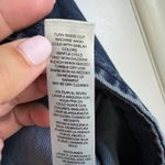 Chico's  Womens Blue Jean Denim Jacket Size 1/Medium Dark Wash Stretch Cotton Photo 7