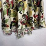 Ideology  Women’s Size 4P Silk Skirt Floral Tie Back High Low Petite Photo 2