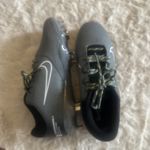 Nike  Women's‎ Hyperdiamond 4 Pro Metal Fastpitch Softball Cleats, Gray, Sz-8 Photo 7