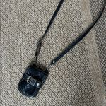 Vegan Sacchetto Mini Black Woven Leather Crossbody Bag By Tokyo Bay Photo 1