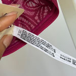 Free People  Intimately sz XS‎ red berry sz XS lace bralette NWT Photo 4