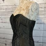 American Vintage Vintage USA Jolie Madame Strapless Taffeta dress & coat metallic set medium Photo 6