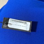 Boohoo  Cowl Neck Crepe Shoulder Pad Blouse Photo 3