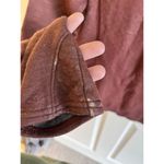 Kuhl Burgundy Cowl Funnel Neck Top Womens S Pocket Tencel Photo 5