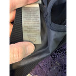 Women's CALIA Sports Bra Black Floral Print Size M Size M Photo 4