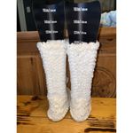 Sequin Sweater Boots Faux Fur Winter Slippers House Shoes Size 5 Photo 5