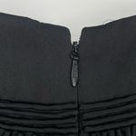 BCBGMAXAZRIA  Women's Black Ruched Sweetheart Strapless Mini Bubble Dress Size 04 Photo 8