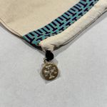 Tory Burch Dust Bags Lot Of 2 in Canvas Drawstring Strap Geometric Trim Charm Photo 5