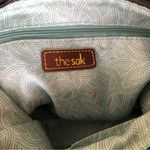 The Sak Gray Leather Shoulder Purse Photo 9