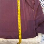 Seasoft crewneck sweatshirt athleta, Size L, Color is a deep Burgundy Photo 5