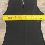 Coldwater Creek Black Sleeveless Keyhole Front & Back Midi A-Line Dress Size 10 Photo 12