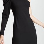 Amanda Uprichard  One Shoulder Black Dress XS Photo 0