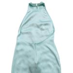 Lapointe Satin Halter Gown in Mint, Size US 8 Green Photo 7
