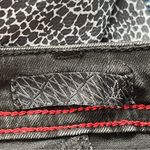 Missguided  | Black Studded Asymmetric Hem High Waist Distressed Denim Skirt Sz 8 Photo 3