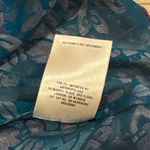 Anthropologie Floreat Valo Velvet Burnout Silk Blend Paisley blouse size small Photo 5