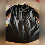 COS  xs black oversized cardigan. Photo 0