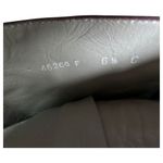 Charles Jourdan Paris Red Burgundy Merlot Leather Heeled Boots Booties 6.5 Photo 7