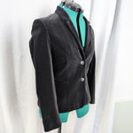 Ladies' Vintage Black Velvet Blazer Size 10 Short Photo 4