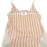 J Brand RTR Silk Blend Multicolor Striped Tank Top Sz S Photo 6