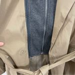 Avec Les Filles NWT  Double Breasted Trench Coat Size XS with Zip Out Faux Hoodie Photo 5